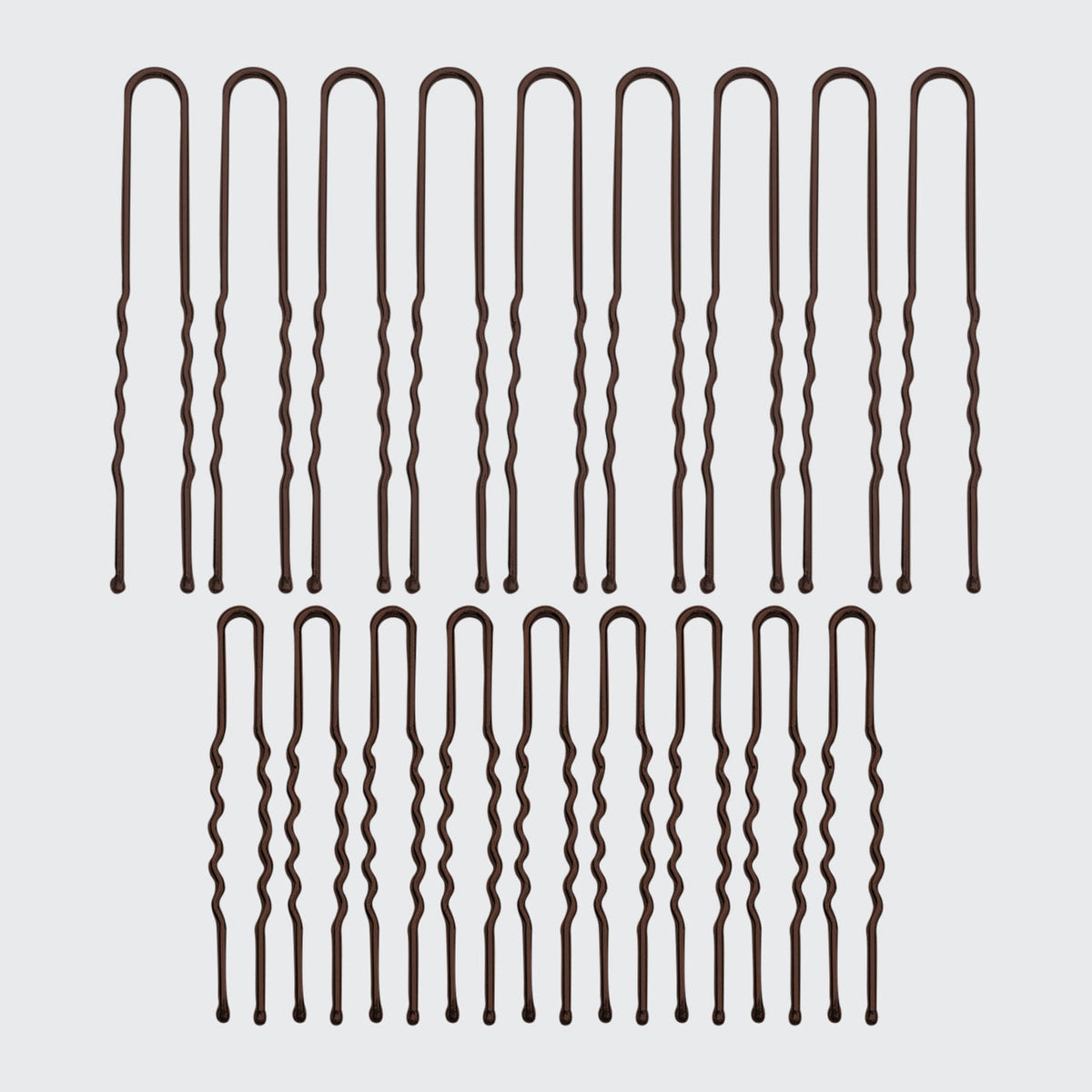 Brown U Pins 18pc Set