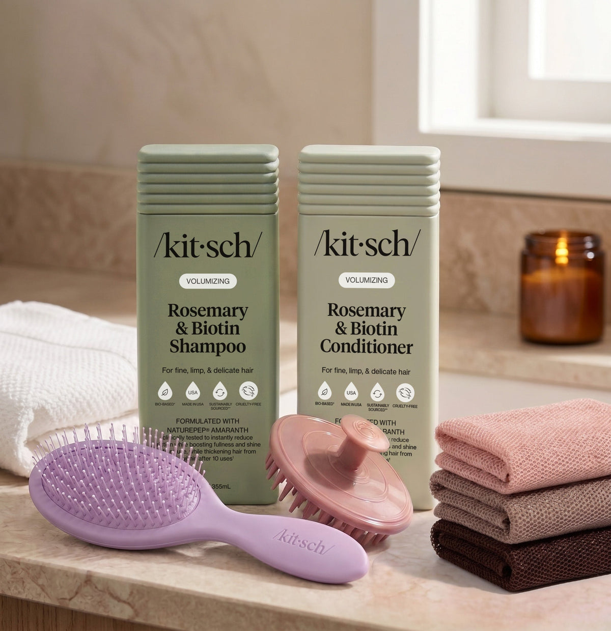 Rice Water Shampoo & Conditioner with Free Welcome Kit
