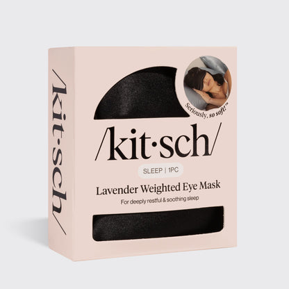 Lavender Scented Satin Weighted Eye Mask