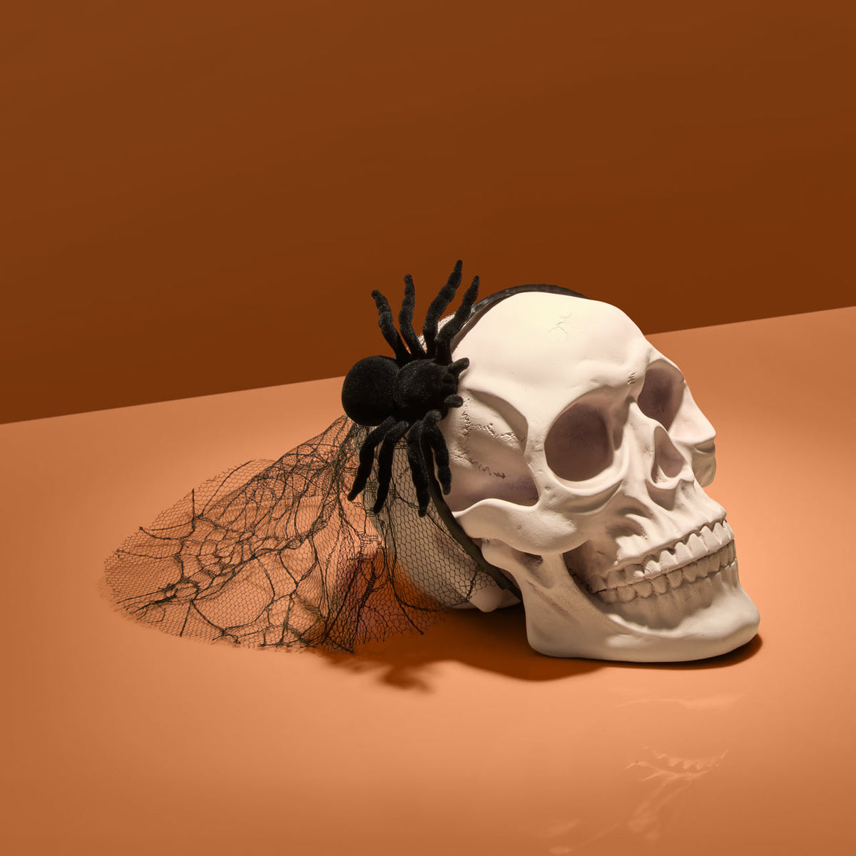 Spiderweb Veil Headband