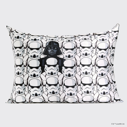 Star Wars™ & Kitsch Satin Pillowcase in Darth Vader & Stormtroopers