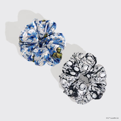 Star Wars™ & Kitsch Satin Pillow Scrunchies® in R2-D2 & Stormtroopers