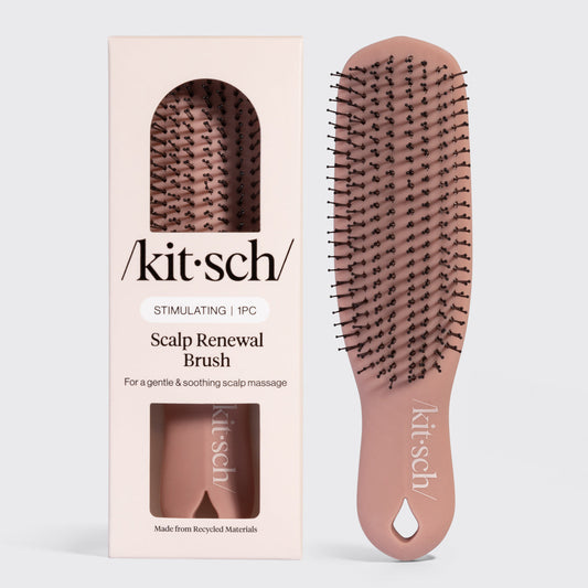 Scalp Renewal Brush in Terracotta