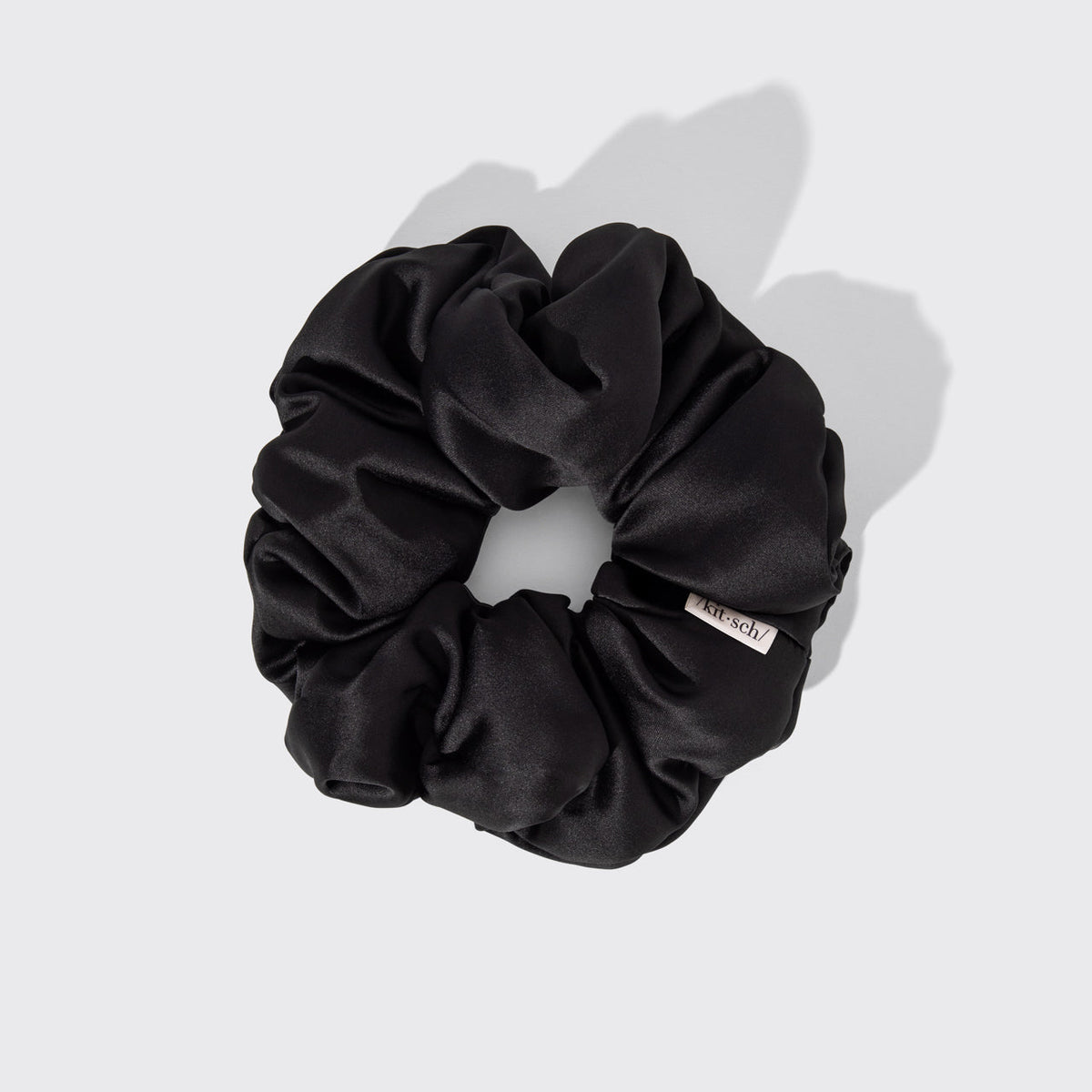 Black Satin Pillow Scrunchies®