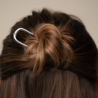 Silver French Hair Pin & Clips Set