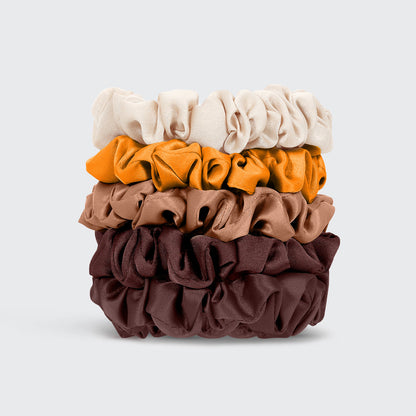 Sedona Satin Petite Scrunchies 5pc Set