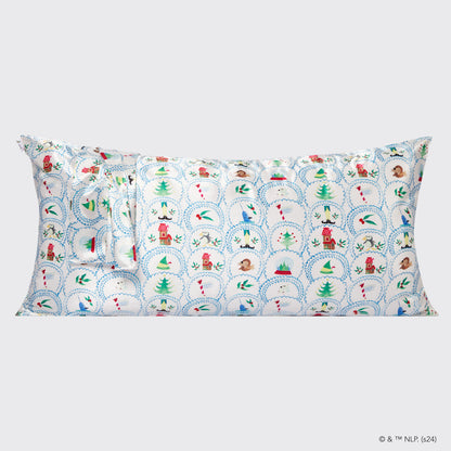 Kitsch x Elf Satin Pillowcase in North Pole - King