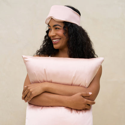 Blush Contour Pillow Eye Mask