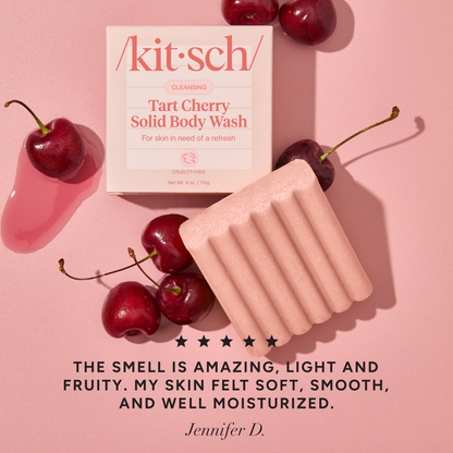 Cleansing Tart Cherry Solid Body Wash