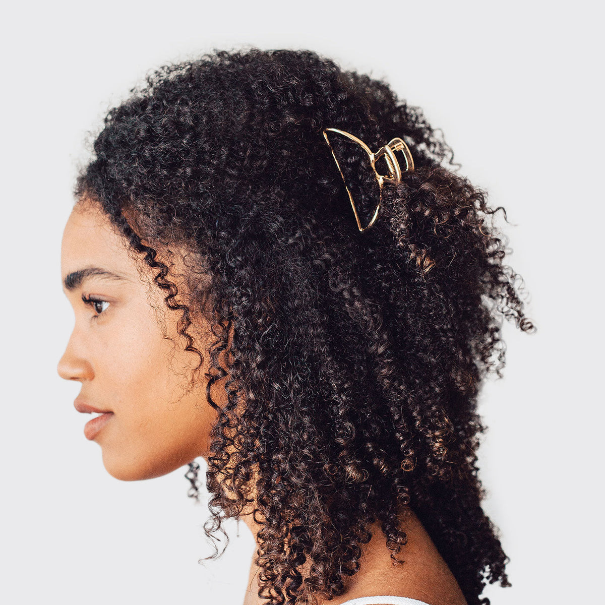 Gold Metal Claw Clip
