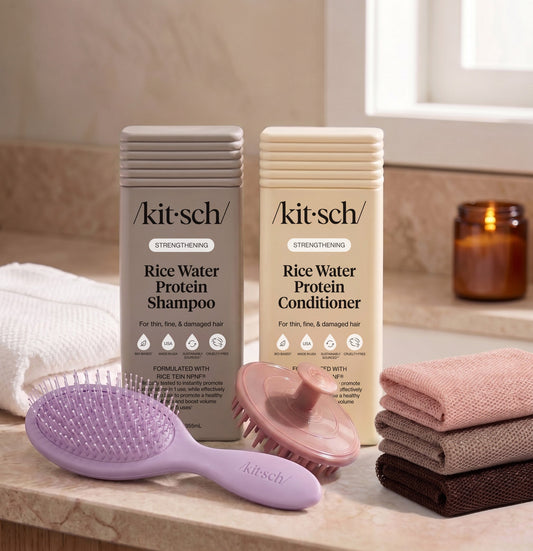 Rice Water Shampoo & Conditioner with Free Welcome Kit