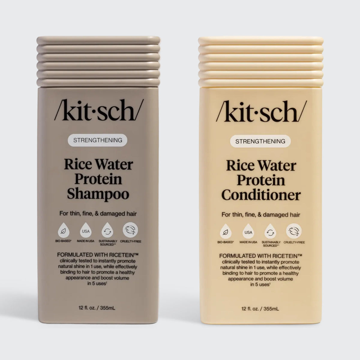 Rice Water Shampoo & Conditioner Combo for Hair Growth