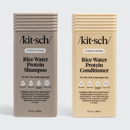Rice Water Shampoo & Conditioner Combo for Hair Growth