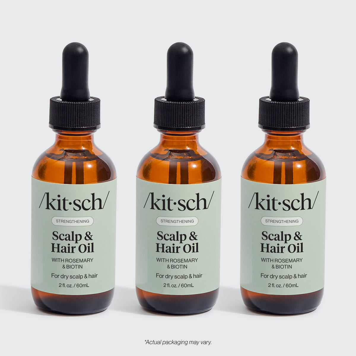 Strengthening Rosemary & Biotin Scalp & Hair Oil 3 Pack
