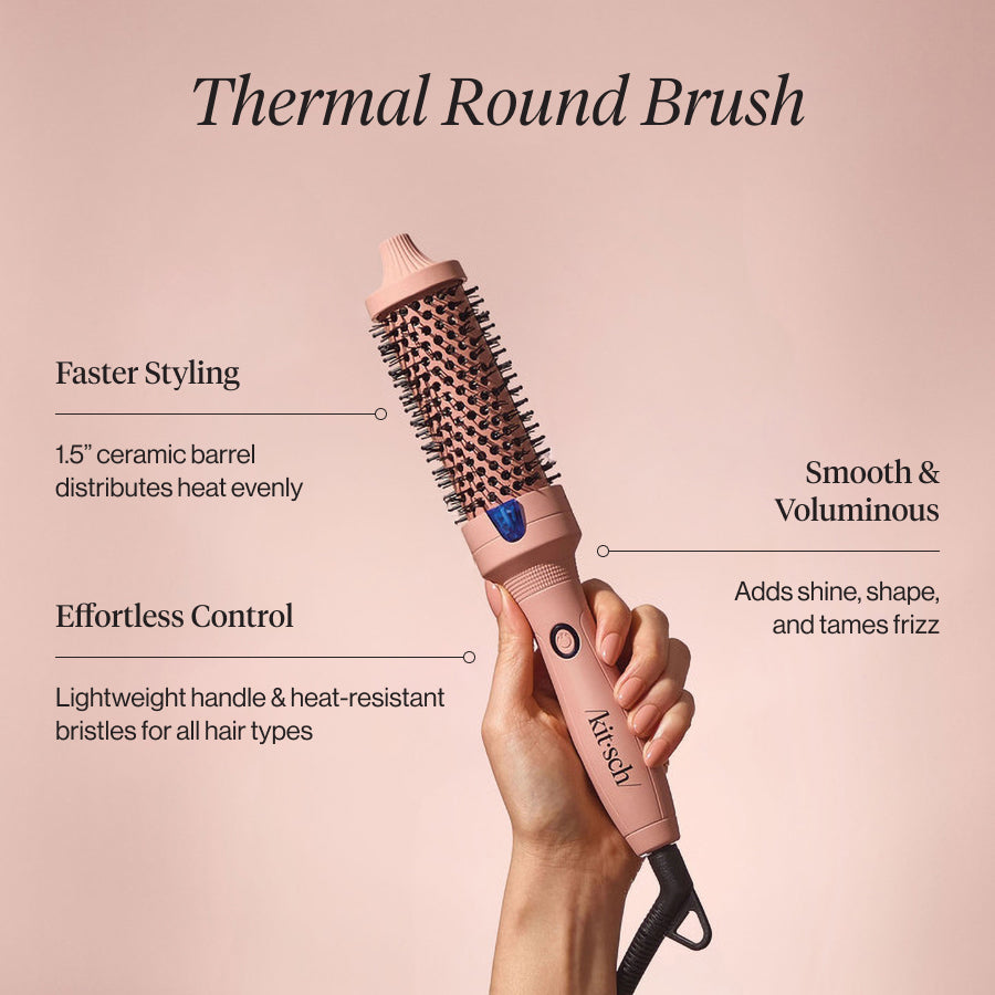 Terracotta Volumizing Thermal Round Brush - Medium